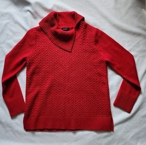 DKNY Red Sweater size M